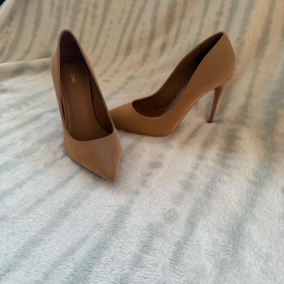 Aldo Shoes - Aldo Beige Stiletto Heels